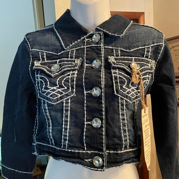 Cropped bling jacket - Picture 2 of 16